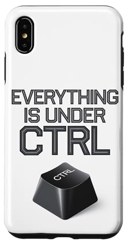 Funny Geek Nerd Alles ist unter CTRL Hülle für iPhone XS Max Funny Geek Nerd Alles ist unter CTRL Hülle für iPhone XS Max von Programmierer Geschenk Tech Humor Tastatur