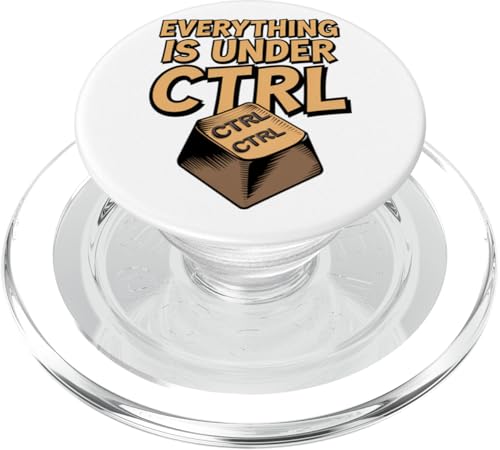 Funny Geek Nerd Alles ist unter CTRL PopSockets PopGrip für MagSafe Funny Geek Nerd Alles ist unter CTRL PopSockets PopGrip für MagSafe von Programmierer Geschenk Tech Humor Tastatur