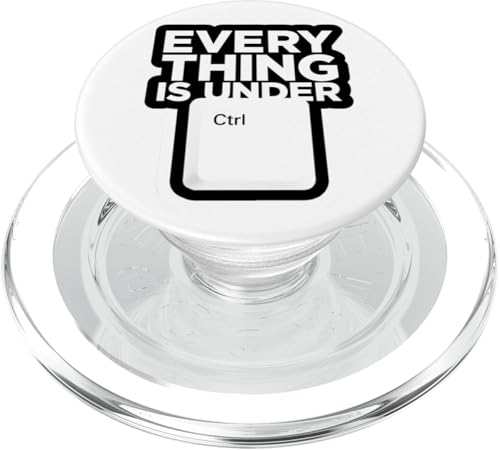 Funny Geek Nerd Alles ist unter CTRL PopSockets PopGrip für MagSafe Funny Geek Nerd Alles ist unter CTRL PopSockets PopGrip für MagSafe von Programmierer Geschenk Tech Humor Tastatur