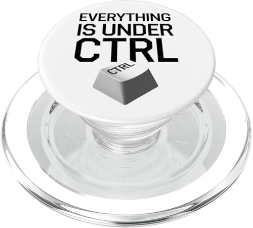 Funny Geek Nerd Alles ist unter CTRL PopSockets PopGrip für MagSafe Funny Geek Nerd Alles ist unter CTRL PopSockets PopGrip für MagSafe von Programmierer Geschenk Tech Humor Tastatur