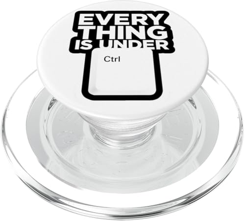 Funny Geek Nerd Alles ist unter CTRL PopSockets PopGrip für MagSafe Funny Geek Nerd Alles ist unter CTRL PopSockets PopGrip für MagSafe von Programmierer Geschenk Tech Humor Tastatur