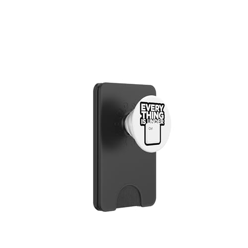 Funny Geek Nerd Alles ist unter CTRL PopSockets PopWallet für MagSafe Funny Geek Nerd Alles ist unter CTRL PopSockets PopWallet für MagSafe von Programmierer Geschenk Tech Humor Tastatur