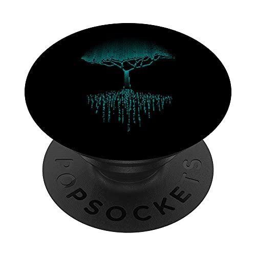 Algorithmus Baum Informatik Nerd Geschenk Programmierer PopSockets mit austauschbarem PopGrip von Programmierer Sprüche