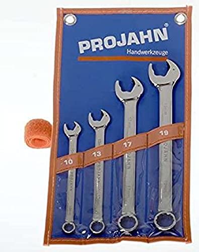 Projahn 4462 Ratschen-Gabelringschlüssel-Satz, Durchmesser 10-19 mm, 4-tlg von Projahn