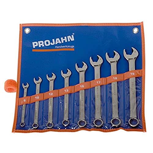 Projahn 4463 Ratschen-Gabelringschlüssel-Satz Durchmesser 8 - 19 mm, 8-tlg Projahn 4463 Ratschen-Gabelringschlüssel-Satz Durchmesser 8 - 19 mm, 8-tlg von Projahn