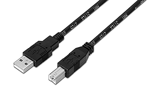 Prolinx U-B – USB-Kabel 2.0 A/B, 1.5 m Länge, Farbe: grau von Prolinx