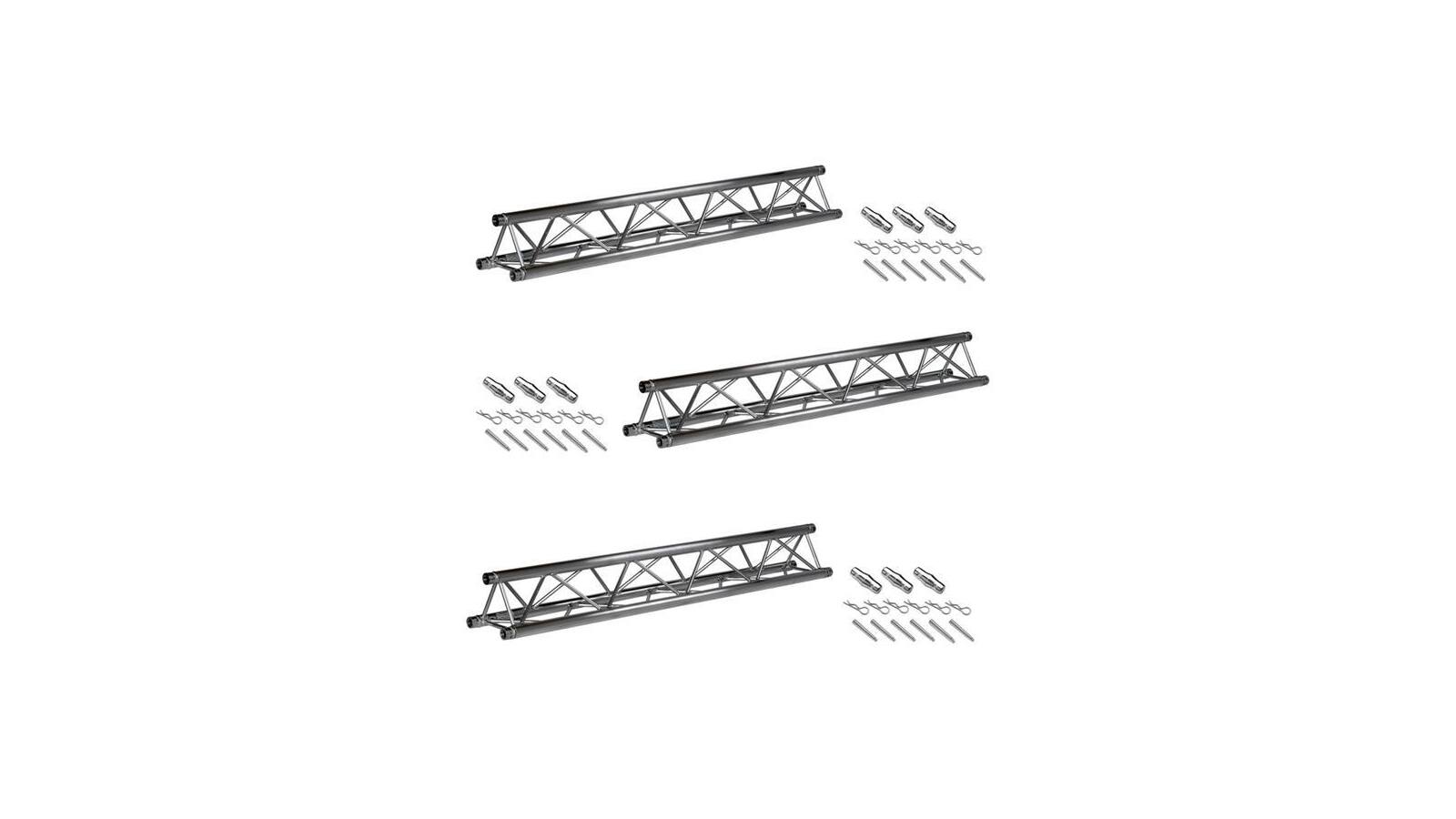3x Prolyte Truss X30D-L300 Gerade 3m + Verbinder Set 3x Prolyte Truss X30D-L300 Gerade 3m + Verbinder Set von Prolyte