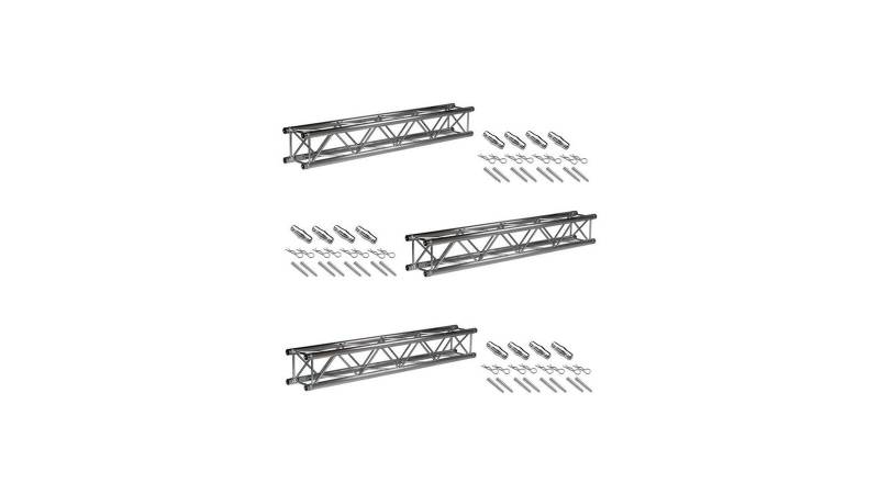 3x Prolyte Truss X30V-L300 Gerade 3m + Verbinder Set von Prolyte