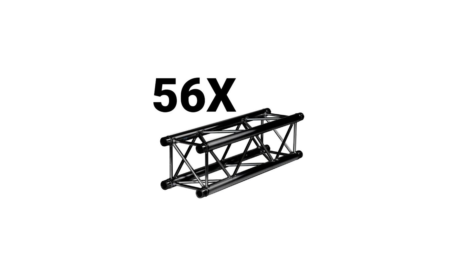 Prolyte Square H30V-L100 gerade 1m schwarz 56-Stk Set Prolyte Square H30V-L100 gerade 1m schwarz 56-Stk Set von Prolyte