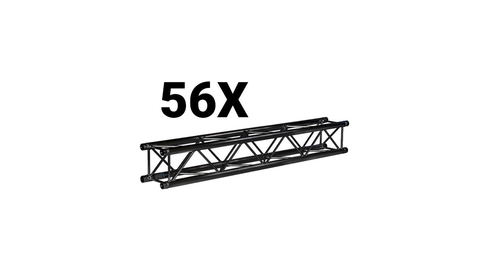 Prolyte Square H30V-L250 gerade 2,5m schwarz 56-Stk Set Prolyte Square H30V-L250 gerade 2,5m schwarz 56-Stk Set von Prolyte