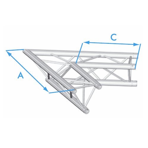 Prolyte X30D 3-Punkt-Traverse 60 Grad Ecke Prolyte X30D 3-Punkt-Traverse 60 Grad Ecke von Prolyte