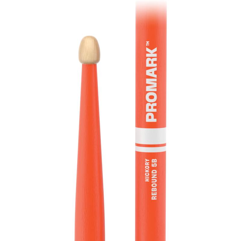 Promark RBH595AW Orange Rebound 5B Drum Sticks von ProMark
