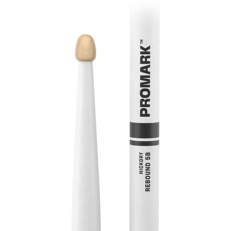 Promark RBH595AW White Rebound 5B Drum Sticks von ProMark