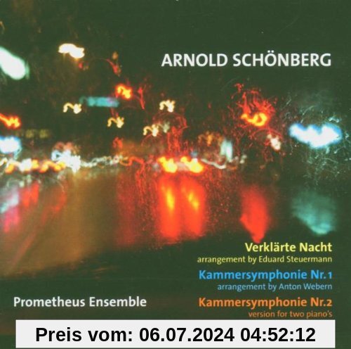 Verklärte Nacht/Kammersinfonie von Prometheus Ensemble