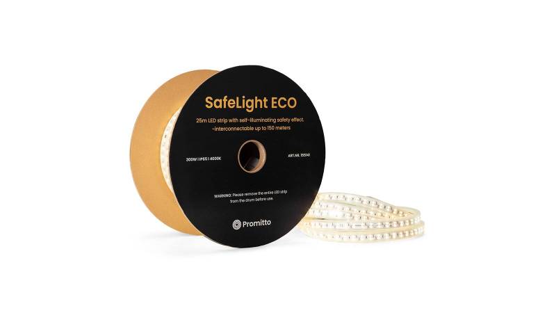 Promitto Safelight Eco 50m (2x25M) 4000K, IP65 LED Strip von Promitto
