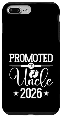 Promoted To Uncle 2026 Schwangerschaftsankündigung Hülle für iPhone 7 Plus/8 Plus von Promoted To Uncle Gifts