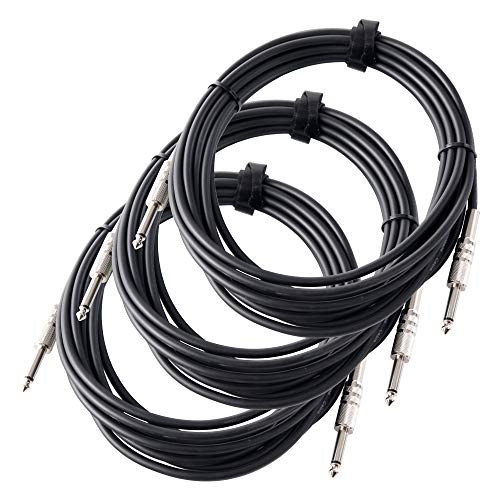 Pronomic Instrumentenkabel 6m Klinke schw. 3x Set von Pronomic