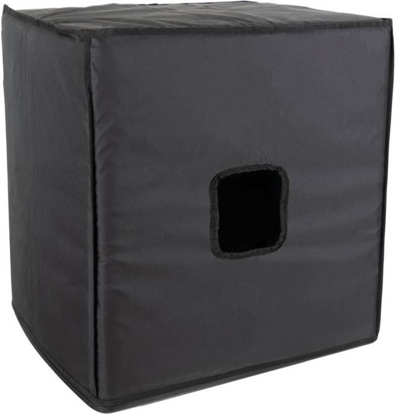 Pronomic Lautsprecher-Hülle SA-18 SUB Aktiv Subwoofer + Cover Set - 18-Zoll-Subwoofer, Nylonhülle, äußerst robustes Holzgehäuse mit 35mm-Flansch von Pronomic