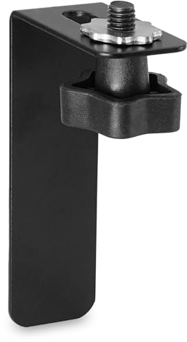 Pronomic MCA-120 Mikrofonhalterung für Cajon (wird direkt am Korpus befestigt, stufenlose Justierung, 3/8" Gewinde, inkl. 3 Klettstreifen) Schwarz von Pronomic