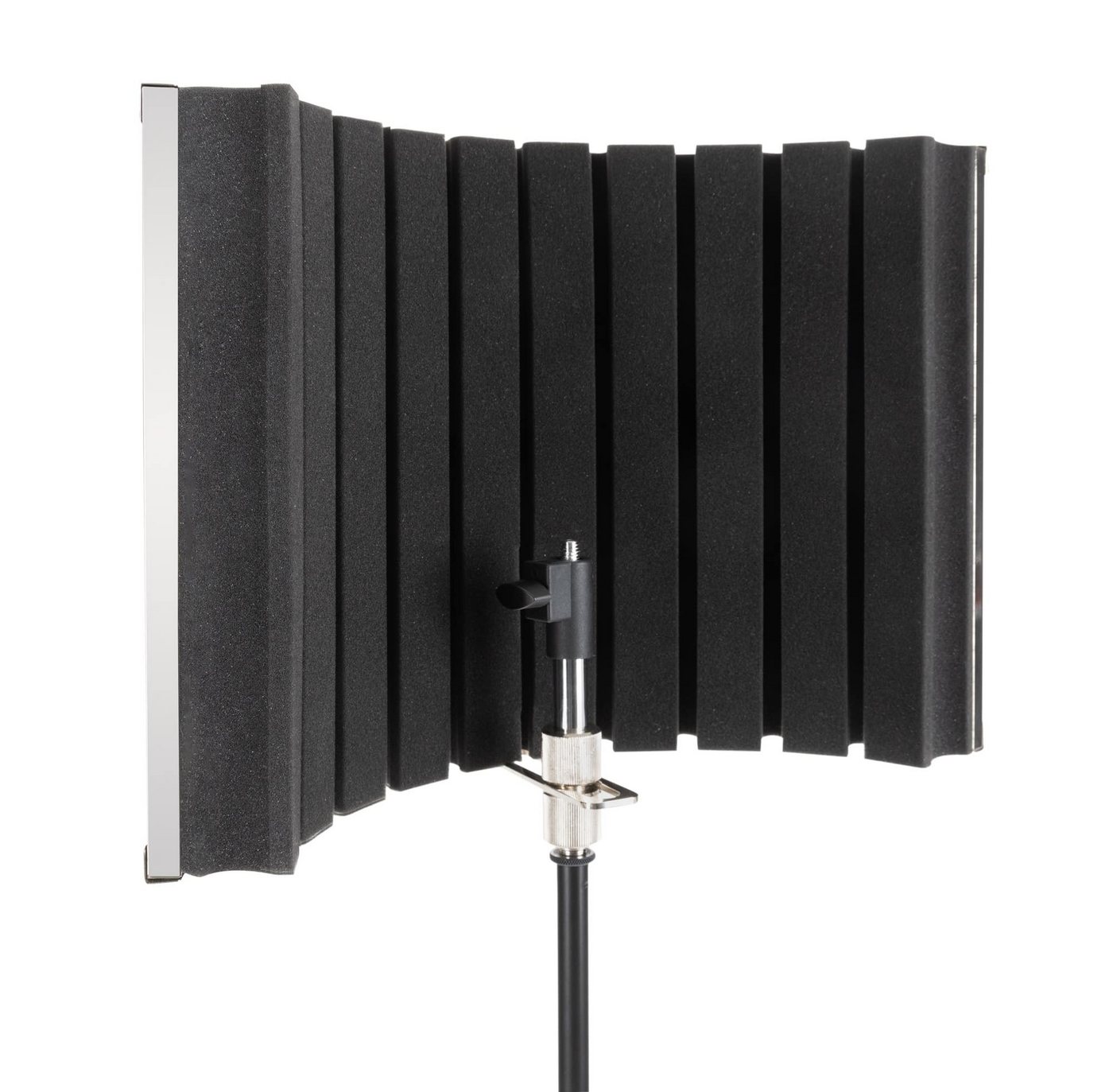 Pronomic MP-90 Micscreen - Mikrofon Schirm ideal für Studio oder Podcast Mikrofon-Halterung, (verhindert unerwünschte Schallreflektionen oder Echos) von Pronomic