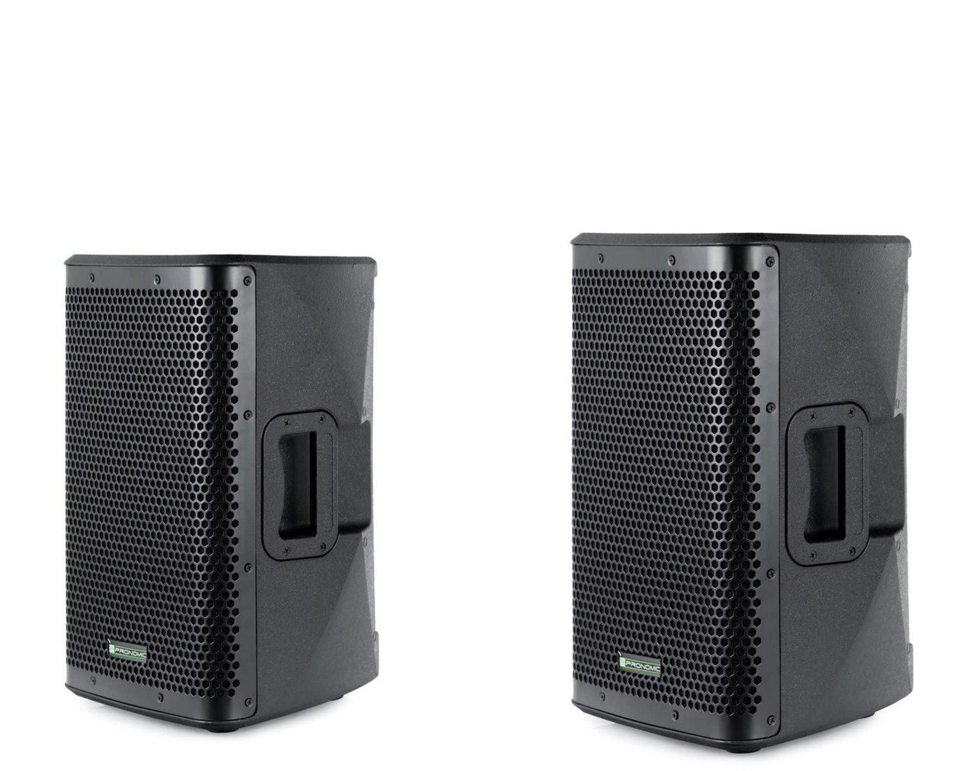 Pronomic Paar C-208 MP 8"- Passivboxen im Multifunktionsgehäuse Lautsprecher (150 W, passive 2-Wege Box mit 2 Tragegriffe & strapazierfähigem Gehäuse) von Pronomic