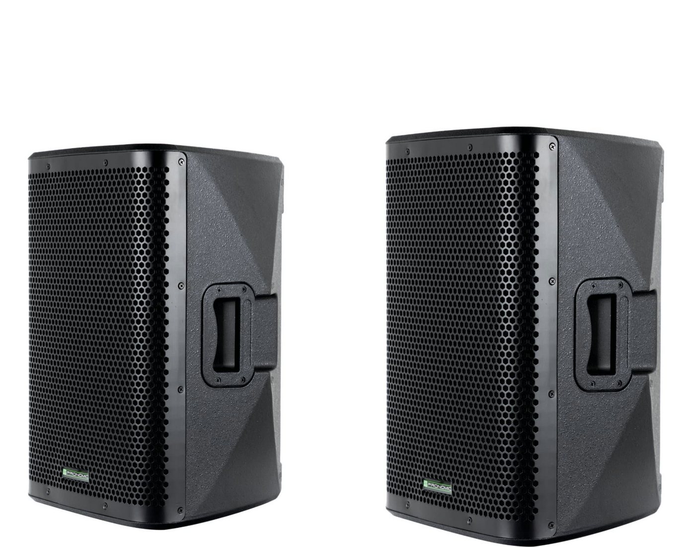 Pronomic Paar C-208 MP 8"- Passivboxen im Multifunktionsgehäuse Lautsprecher (200 W, passive 2-Wege Box mit 3 Tragegriffe & strapazierfähigem Gehäuse) von Pronomic