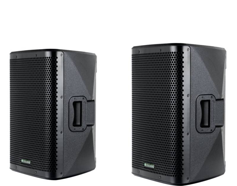 Pronomic Paar C-208 MP 8"- Passivboxen im Multifunktionsgehäuse Lautsprecher (200 W, passive 2-Wege Box mit 3 Tragegriffe & strapazierfähigem Gehäuse) von Pronomic
