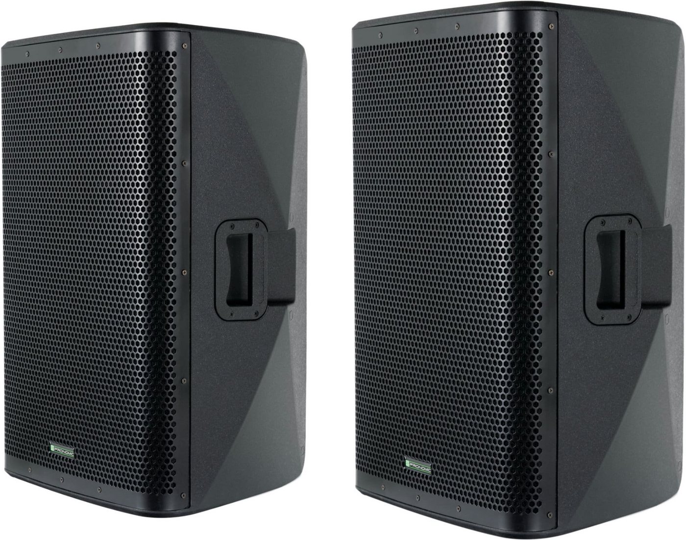 Pronomic Paar C-215 MP 15"- Passivboxen im Multifunktionsgehäuse Lautsprecher (350 W, passive 2-Wege Box mit 3 Tragegriffe & strapazierfähigem Gehäuse) von Pronomic