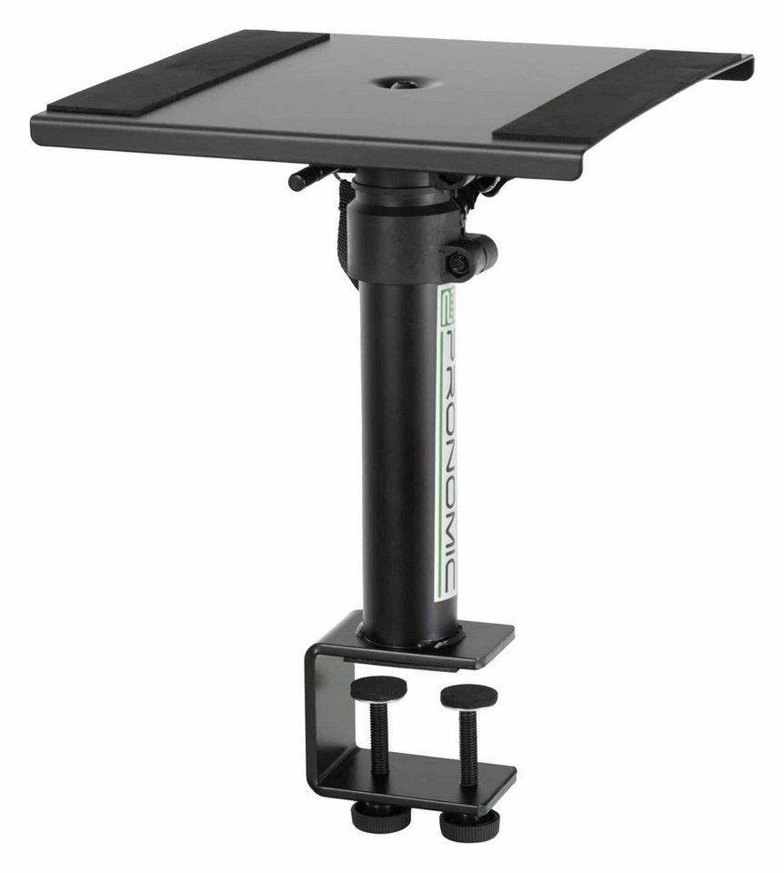 Pronomic Tischstative mit Tischklemme für Studio Monitore Lautsprecherständer, (SLS-36K, 1-tlg., Boxenstativ, Lautsprecherstative höhenverstellbar bis 41,5 cm) von Pronomic