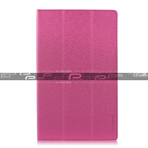 ProntoTec Nepro 10D 25,7 cm Tablet Fall – Natur Seide Muster PU Leder Ständer Case Cover (Pink) von ProntoTec