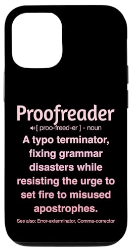 Korrekturleser Hülle für iPhone 12/12 Pro Korrekturleser Hülle für iPhone 12/12 Pro von Proofreader Humour Apparel