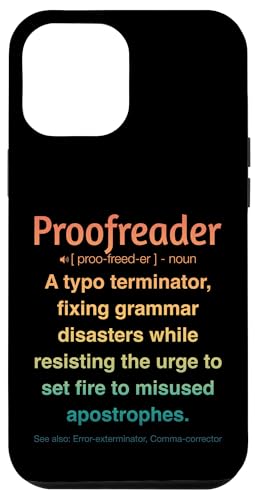 Korrekturleser Hülle für iPhone 12 Pro Max Korrekturleser Hülle für iPhone 12 Pro Max von Proofreader Humour Apparel