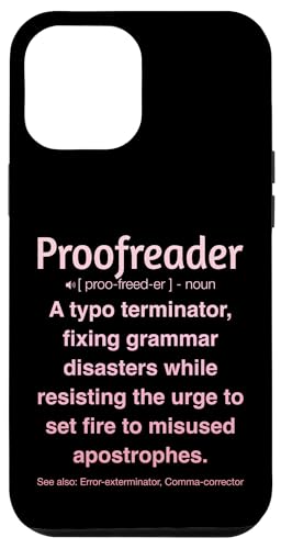 Korrekturleser Hülle für iPhone 12 Pro Max Korrekturleser Hülle für iPhone 12 Pro Max von Proofreader Humour Apparel
