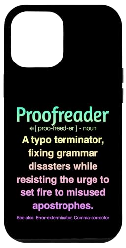 Korrekturleser Hülle für iPhone 12 Pro Max Korrekturleser Hülle für iPhone 12 Pro Max von Proofreader Humour Apparel
