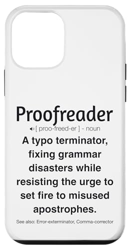 Korrekturleser Hülle für iPhone 12 mini von Proofreader Humour Apparel