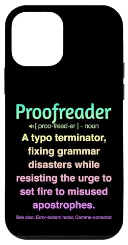 Korrekturleser Hülle für iPhone 12 mini Korrekturleser Hülle für iPhone 12 mini von Proofreader Humour Apparel