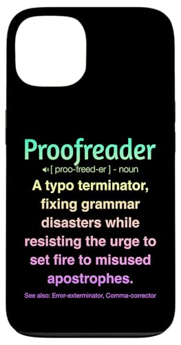 Korrekturleser Hülle für iPhone 13 Korrekturleser Hülle für iPhone 13 von Proofreader Humour Apparel