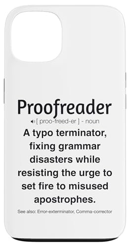 Korrekturleser Hülle für iPhone 13 Korrekturleser Hülle für iPhone 13 von Proofreader Humour Apparel