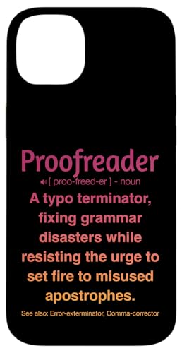 Korrekturleser Hülle für iPhone 14 Plus Korrekturleser Hülle für iPhone 14 Plus von Proofreader Humour Apparel