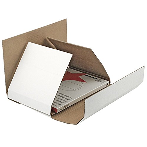 Propac Z-BW2 Schachteln mit Stanzschablonen, Weiß, Standardverschluss, 25 x 17,5 x 1 cm, 50 Stück Propac Z-BW2 Schachteln mit Stanzschablonen, Weiß, Standardverschluss, 25 x 17,5 x 1 cm, 50 Stück von Propac