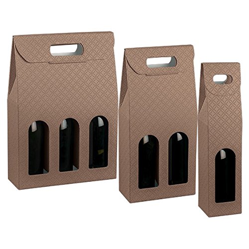 Propac z-botc3 Behälter für Flaschen Linie Heritage Leder, 27 x 9 x 38.5 cm, 30 Stück Propac z-botc3 Behälter für Flaschen Linie Heritage Leder, 27 x 9 x 38.5 cm, 30 Stück von Propac