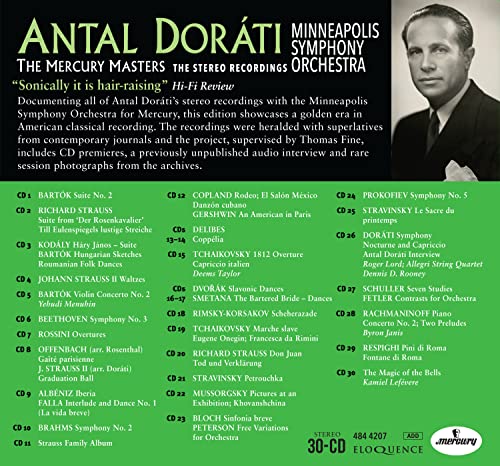 Dorati: the Mercury-Masters -Stereo Recordings von Proper Music Brand Code