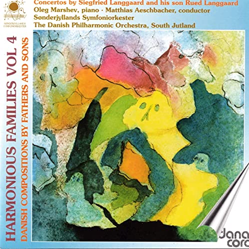 Harmonious Families Vol. 4 (Danish Compositions By Fathers And Sons) von Proper Music Brand Code
