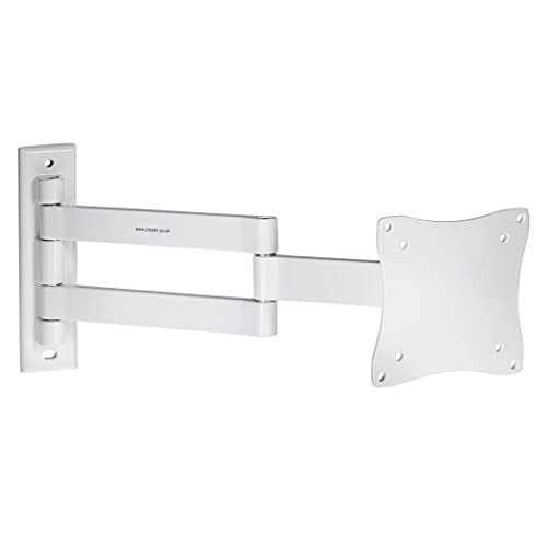 Proper Robuste Swing Arm Wand TV Halterung für 33 cm 48,3 cm 55,9 cm 58,4 cm 61 cm und 71,1 cm LCD- oder LED-TV 's – Weiß von Properav