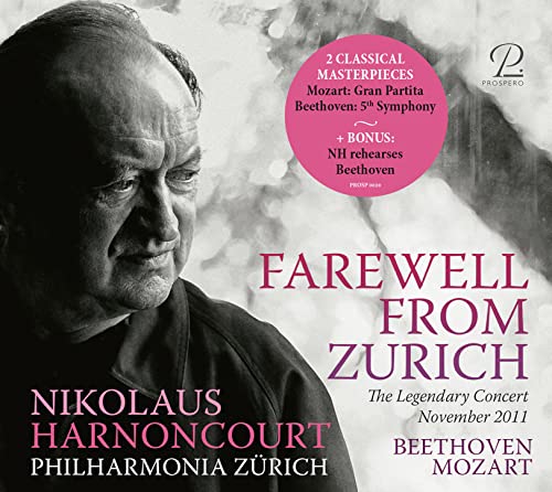 Nikolaus Harnoncourt: Farewell from Zurich - The Legendary Concert November 2011 von Prospero Classical