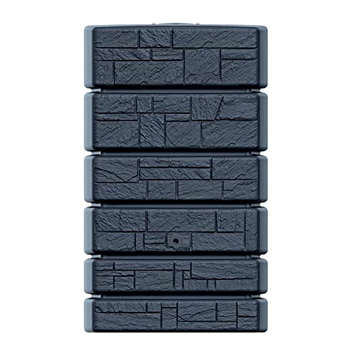 TOWER STONE 500L Wassersammelfass, Abmessungen (mm) 775x583x1300, Farbe Anthrazit von Prosperplast