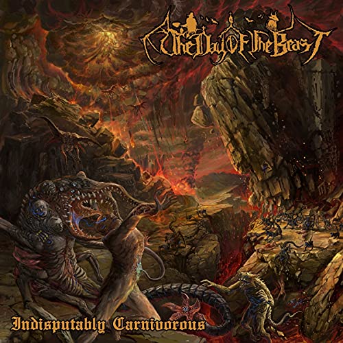 Indisputably Carnivorous (Orange/Black Swirl) [Vinyl LP] von Prosthetic Records / Cargo