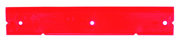 PBS Bohrschablone für HW-Dosen rot von Protec.Class