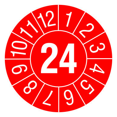 PPPP2024 108 Prüfplaketten PPPP2024 108 Prüfplaketten von Protec.Class