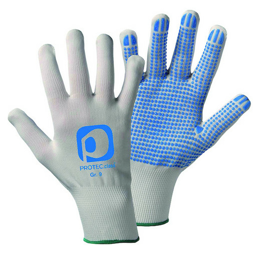 PSH10 Strickhandschuhe - benoppt gr.10 (1 Paar) von Protec.Class